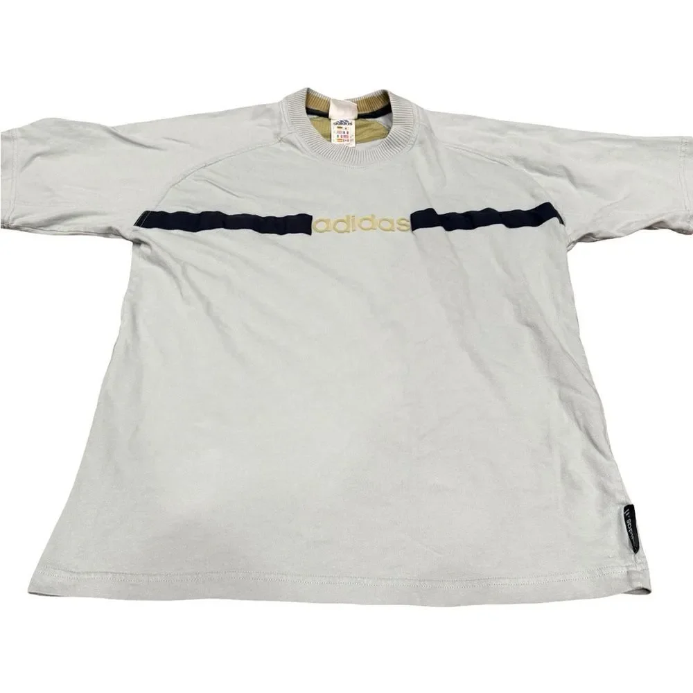 👕 Vintage-Style‎ Adidas Men’s Tee – Size M | Great Condition 💙💫